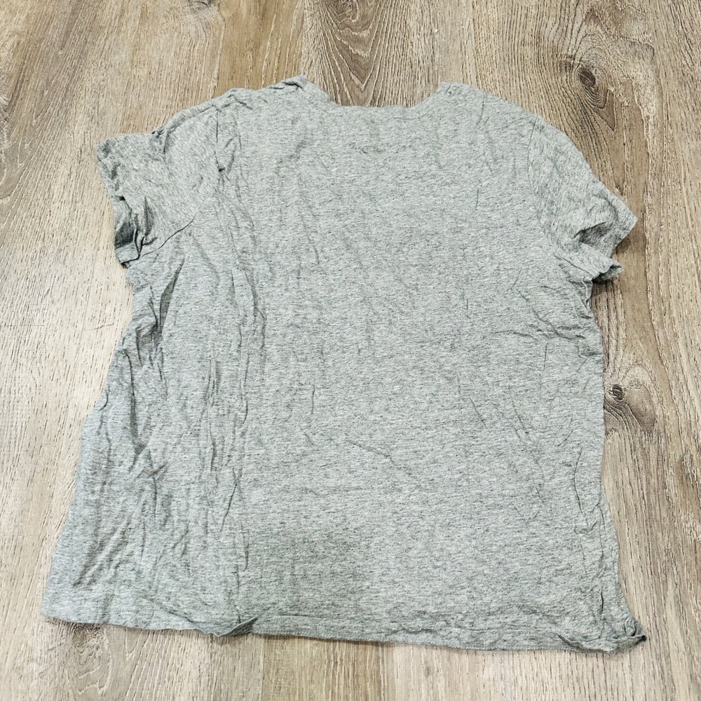 Levis Shirt Womens XXL Gray Tropical Logo Graphic Tee Short Sleeve T-Shirt - Picture 11 of 11
